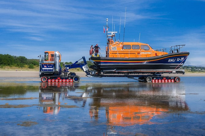 RNLI Pwllheli all-weather Shannon lifeboat (stock photo). Credit: RNLI/Gavin Jones