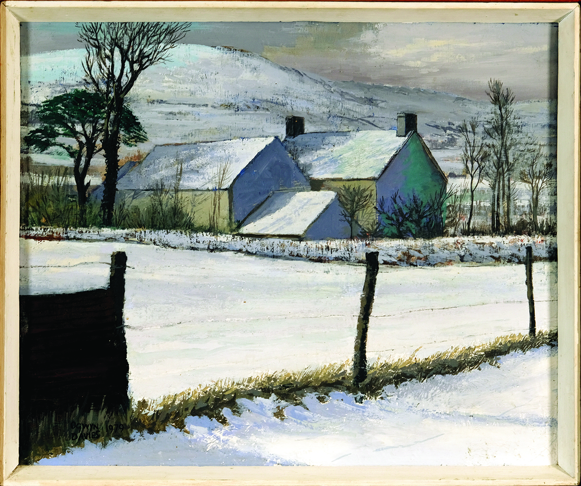 Ogwyn Davies work on display at art centre cambriannews.co.uk