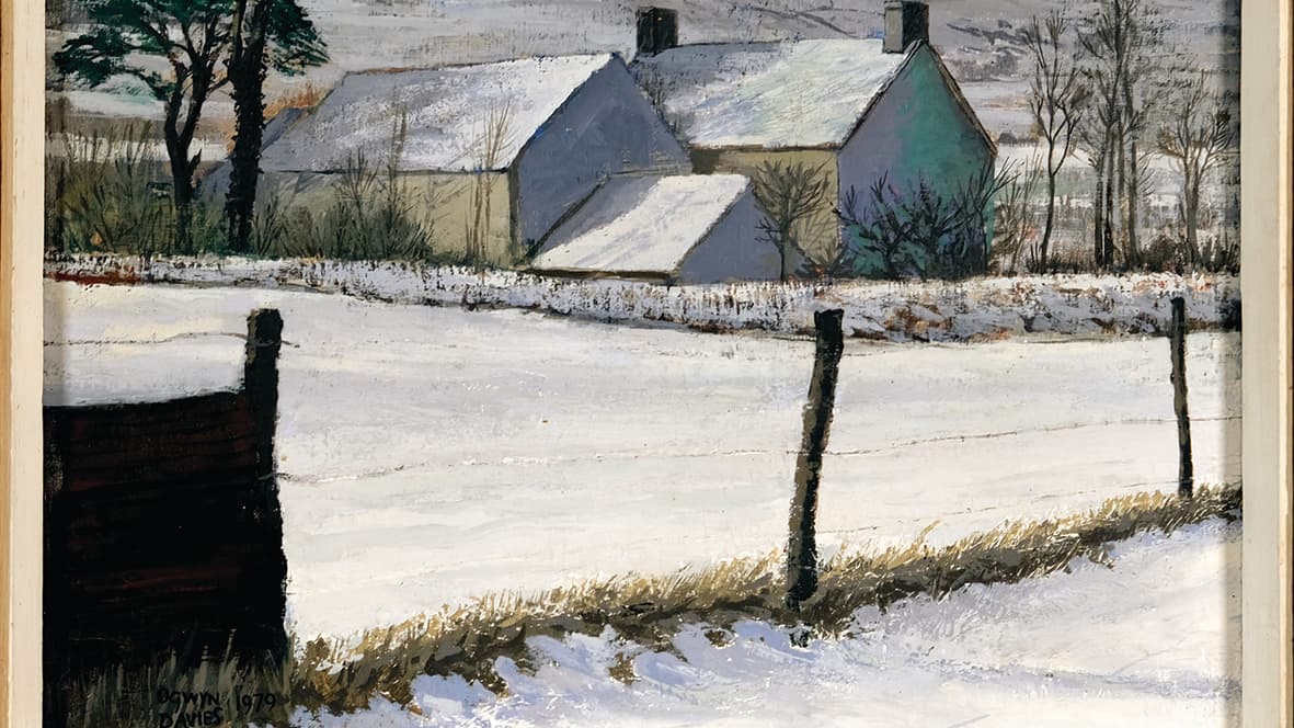 Ogwyn Davies work on display at art centre cambriannews.co.uk