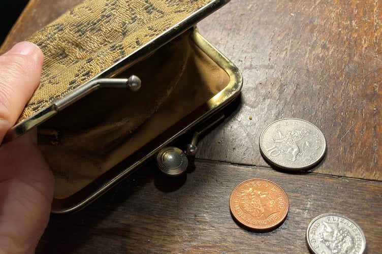 Money is tight for many during the recent cost of living crisis. Supplied by the LDR service