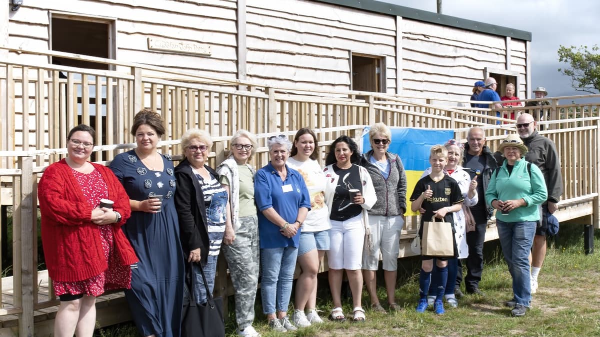 Glaslyn gives warm to Ukrainians cambriannews.co.uk