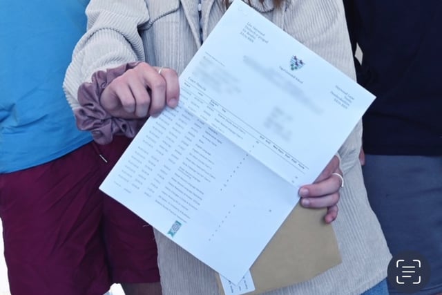 Praise for GCSE results and advice on what to do next
