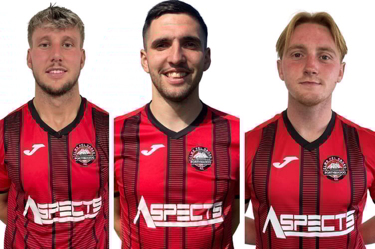 Callmu Parry, Meilir Williams and Rhys Alun have been selected for the Cymru North squad