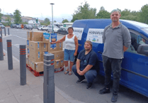 Aberystwyth Morrisons donates cereal to breakfast club