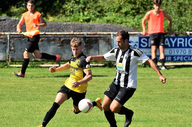 Bow Street Reserves 4 Dolgellau reserves 1 FAW Reserves Central 270822