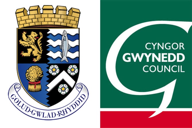 Ceredigion and Gwynedd Council logos