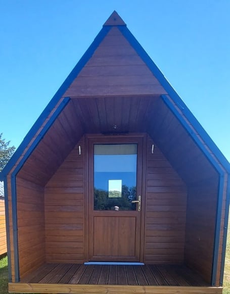 One of the glamping pods (Picture: Gwynedd Council planning documents)