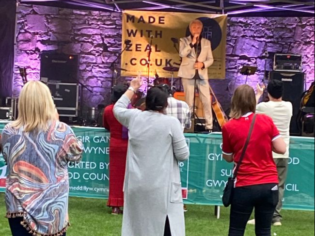 The atmosphere at the newly revived Rock the Castle was great