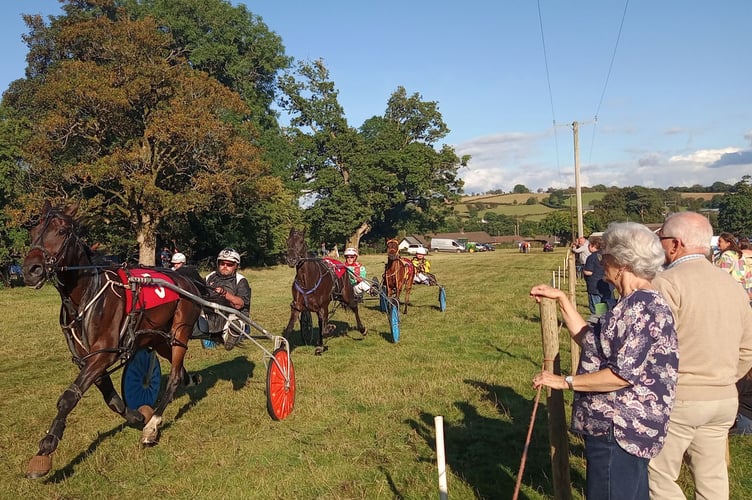 Ithon Price won the Baby Novice first division race, Wales & Border Harness Racing, 110922