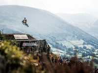 Incredible POV video footage of intimidating Red Bull Hardline course