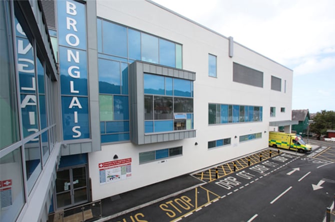 Stock photo of Bronglais Hospital