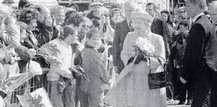 Remembering Queen Elizabeth II: A town divided in 1996