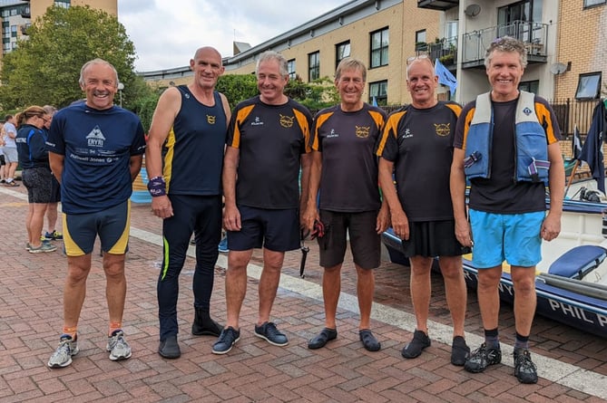 The men’s crew finished sixth overall and second in the Celtic category at London Great River Race