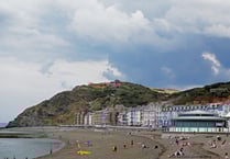 Why these visitors will return to clean Aberystwyth