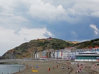 Why these visitors will return to clean Aberystwyth