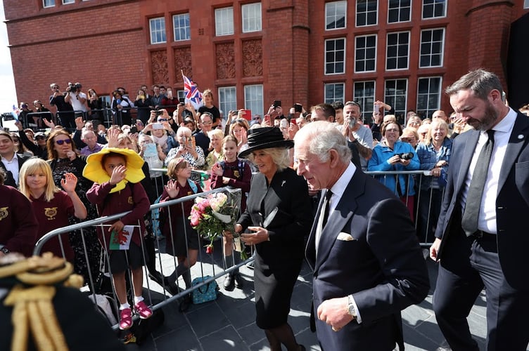 King Charles III at the Senedd