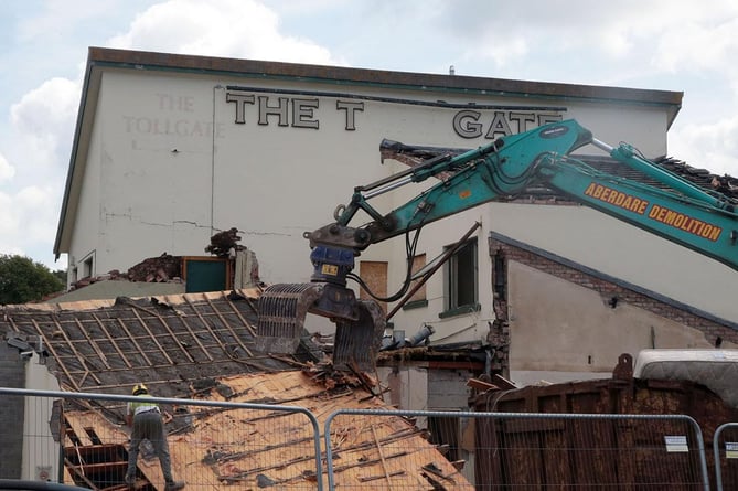 Penparcau has been without a pub since the demolition of the Tollgate in 2019