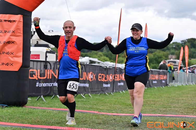 Neil and Lynsey Gamble complete the Equinox 24 2022