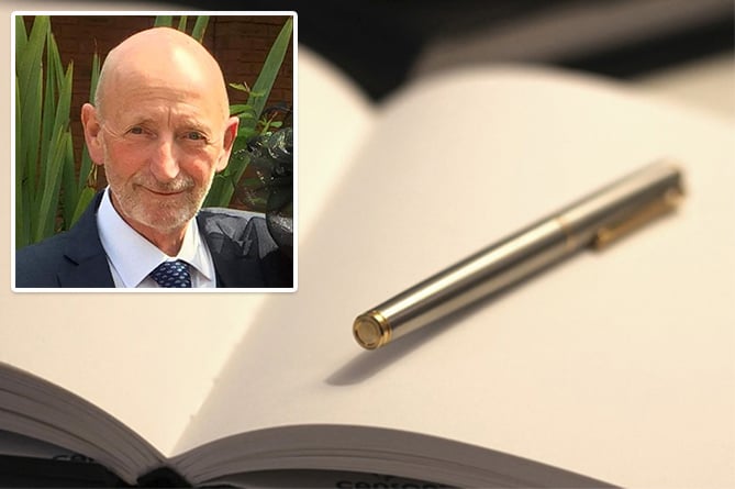 Lewis Stone inset on stock photo for opinion pieces