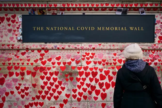 Covid national memorial wall for RADAR story