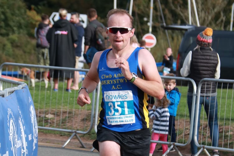 Gary Wyn Davies won the Dale Half Marathon 2022