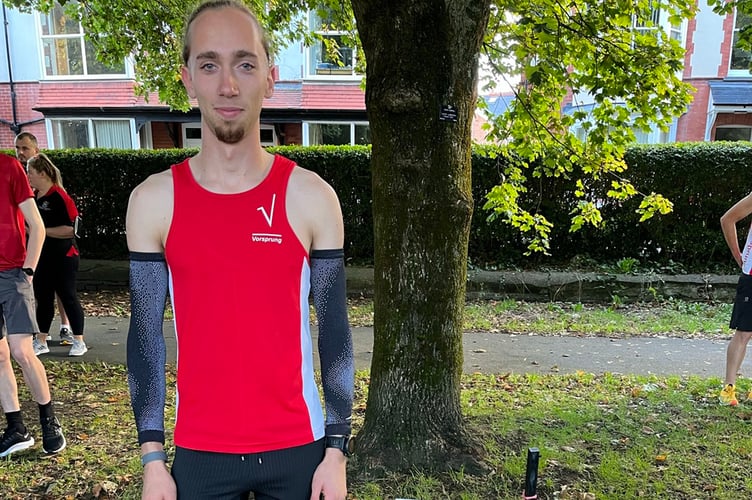 Janoš Vranek has beaten the Aberystwyth Parkrun record 2022