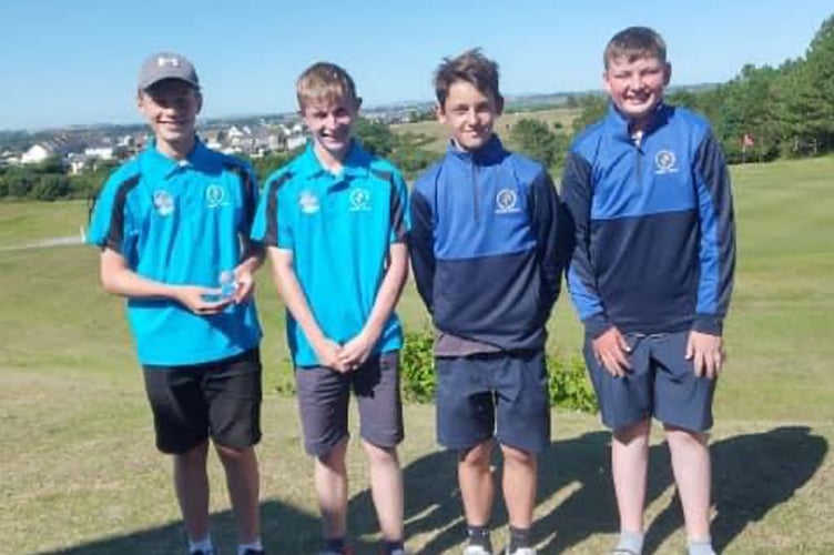 Cilgwyn Golf Club juniors 2022