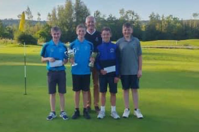 Cilgwyn Golf Club juniors 2022