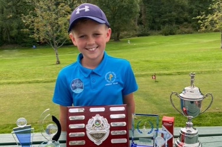 Cilgwyn Golf Club juniors 2022