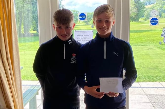 Cilgwyn Golf Club juniors 2022