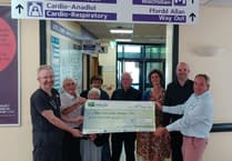 Lunch in memory of much-loved jeweller raises £10,000 for Bronglais ward