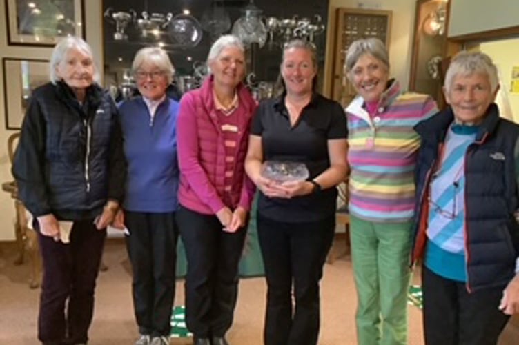 Winners of the  MWCGA Comp held at Borth October 2022