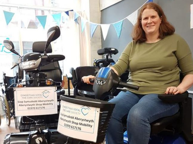 Shopmobility marks milestone 