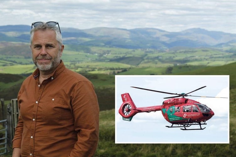 Elwyn Vaughan Air ambulance