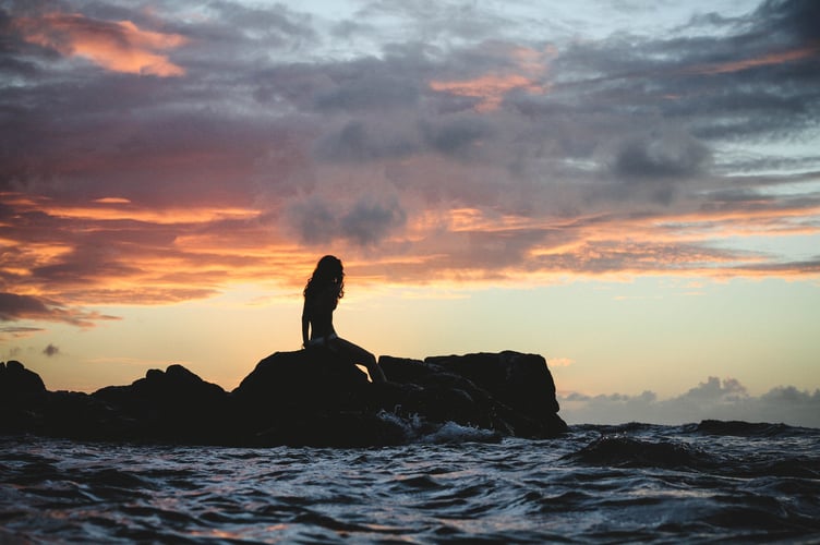 Mermaid stock photo