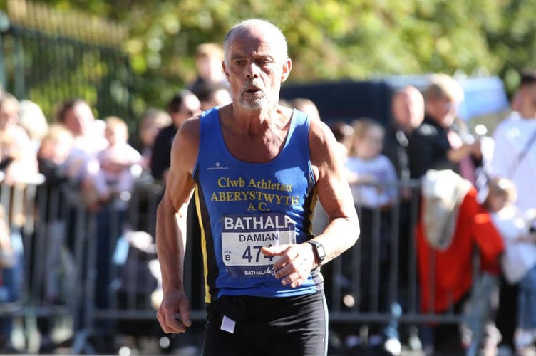 Damian Sidnell at the Bath Half Marathon october 2022