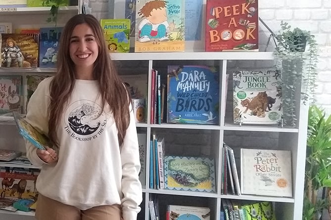Bookshop by the Sea owner Freya Blyth