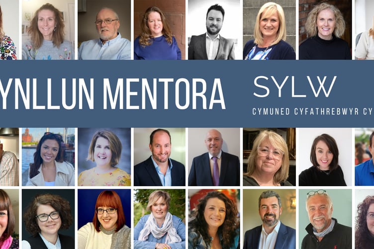 Y mentorau cyfathrebu sydd yn cymryd rhan yng nghynllun SYLW 2022