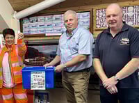 RNLI raffle raises amazing £2,500 for lifeboat station