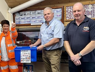 RNLI raffle raises amazing £2,500 for lifeboat station