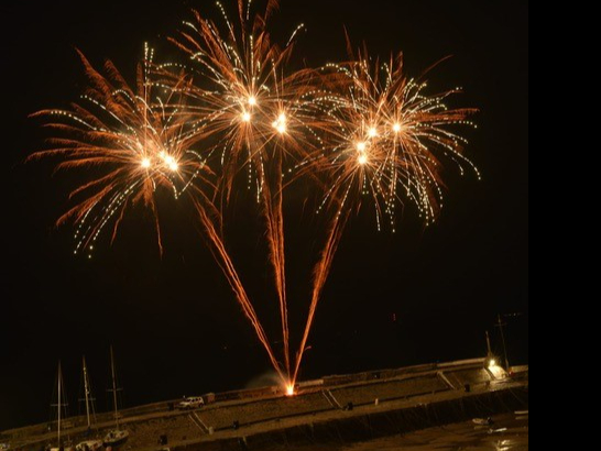 New Quay fireworks