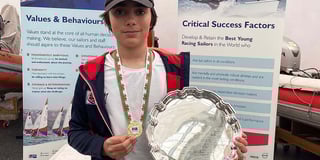 Aberdyfi sailor Jasper ‘thrilled’ to win at Welsh championships
