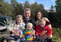 Radio presenter Ifan’s quad bike trek raises £3,000 for chemo appeal