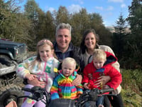 Radio presenter Ifan’s quad bike trek raises £3,000 for chemo appeal