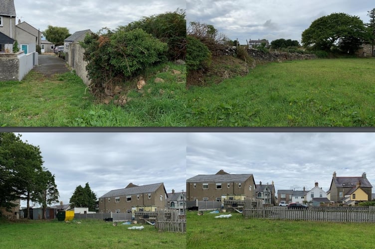 A five house development was rejected by Gwynedd Council at Llanbedrog