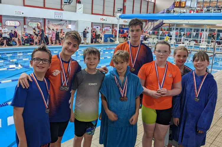 Aberystwyth and District Amateur Swimming Club at llanelli Gala Nov 2022