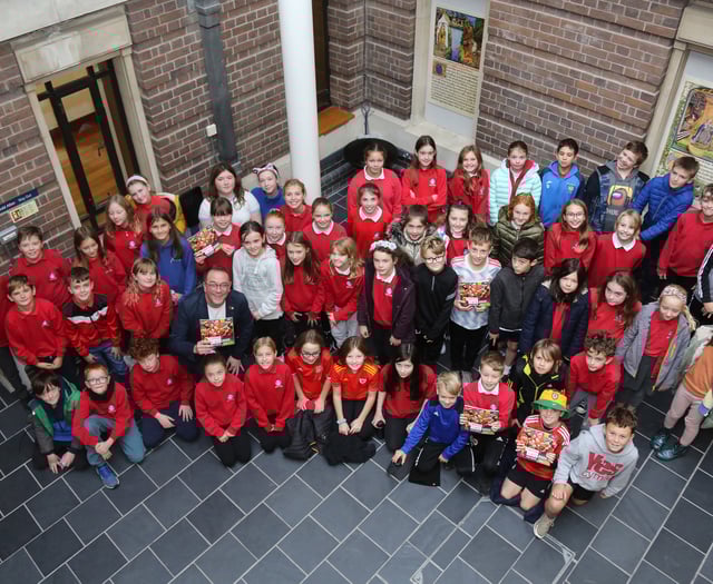The Red Wall at the National Library of Wales