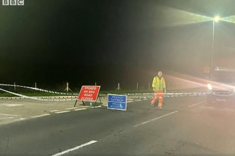 Road closed