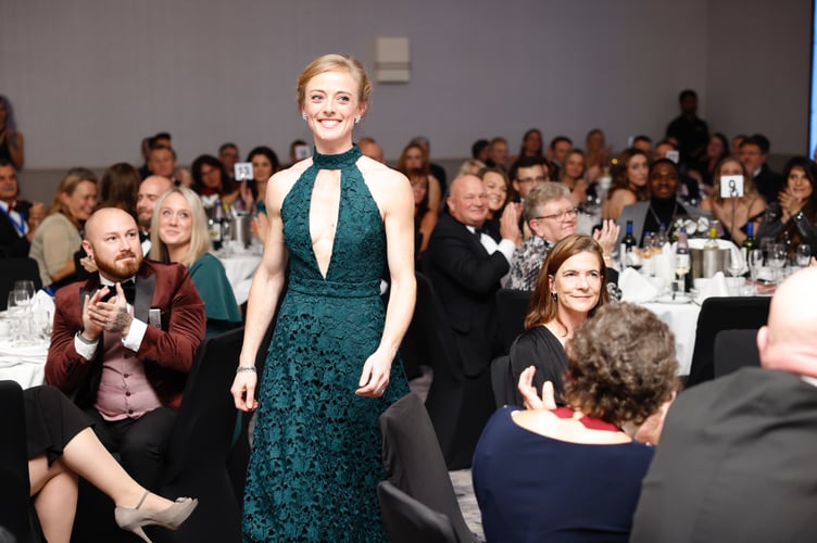Dr Hannah Hunt at the Gala event in London on Thursday evening