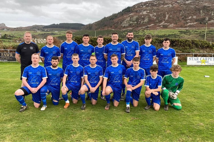 Nefyn 1 South Gower 1 who won 11-10 on pens FAW Amateur Trophy 2022